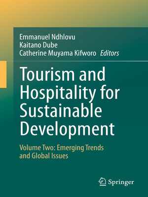 cover image of Tourism and Hospitality for Sustainable Development